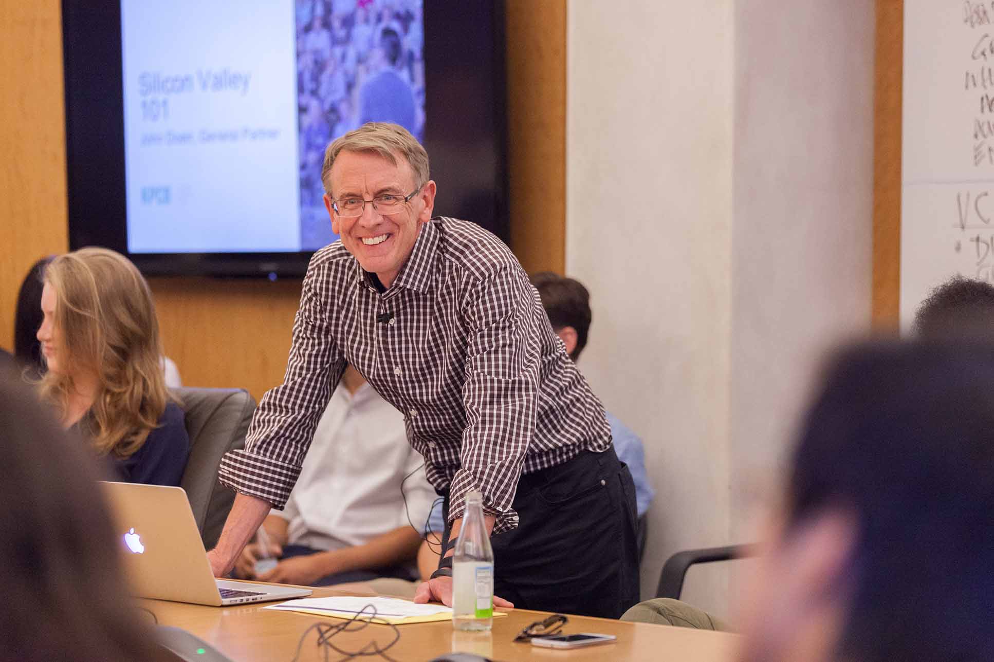 John Doerr, Chairman of Kleiner Perkins